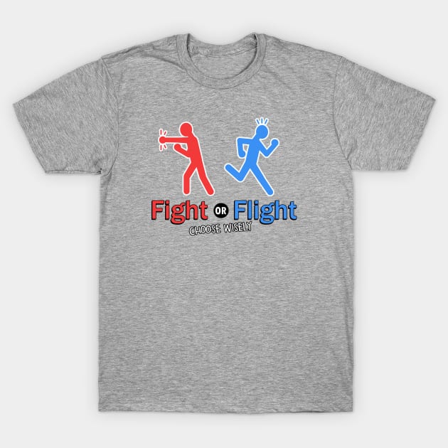 Fight or Flight T-Shirt by andyjhunter